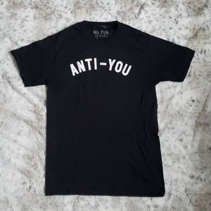 No Fun Press T Shirt- Size S